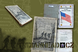 INDIANHEAD.CZ IM40026 US 2ID WWI BOOK THE NINTH U.S. INFANTRY IN THE WORLD WAR SIGNED PVT BEN JOE DAVIS CO. D 9TH INF 2ND DIV NEUWIED AM RHEIN
